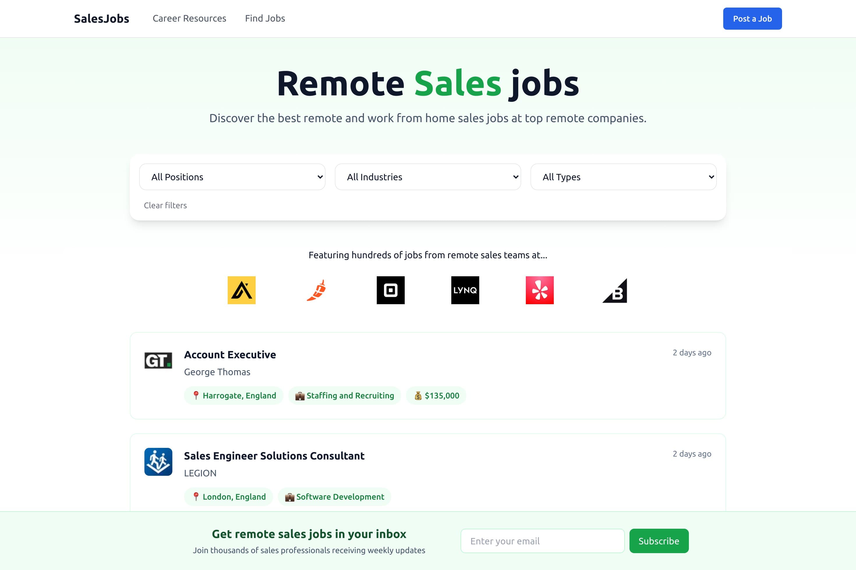 Remote Sales Jobs | Work From Anywhere - Image 1