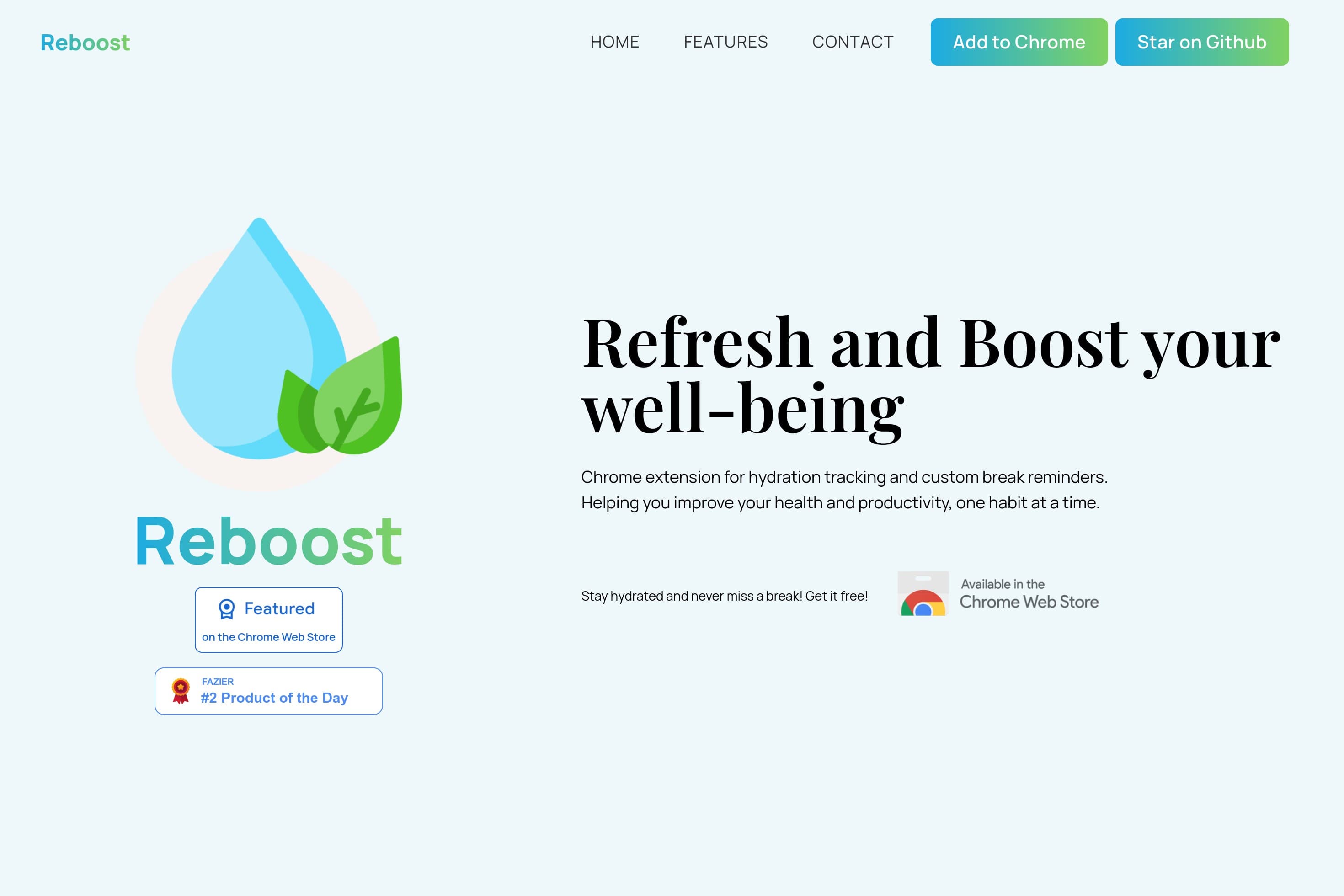 Reboost | Hydration Tracker & Custom Reminders - Image 1