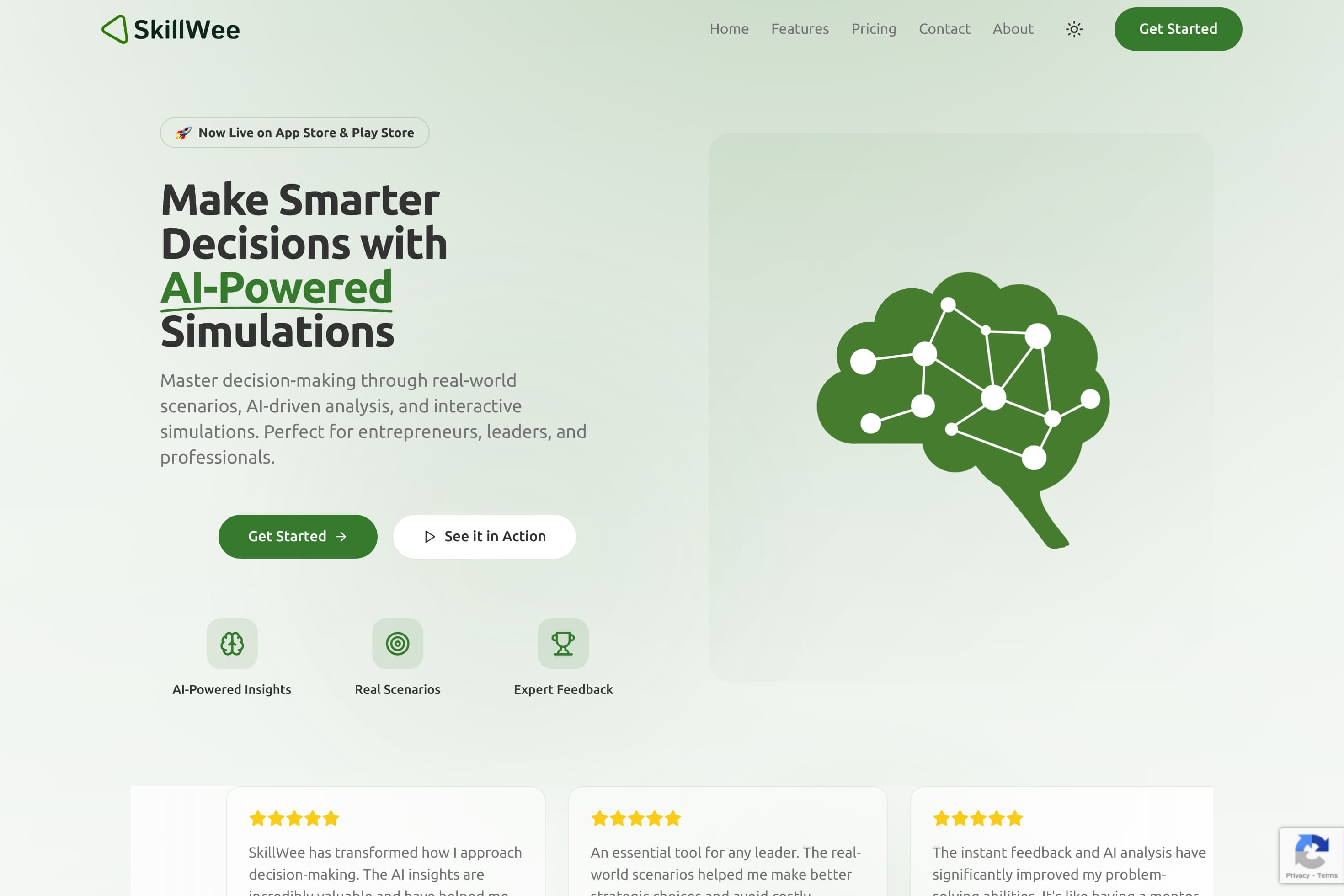 SkillWee – AI Decision-Making Simulator for Smarter Choices - Image 1
