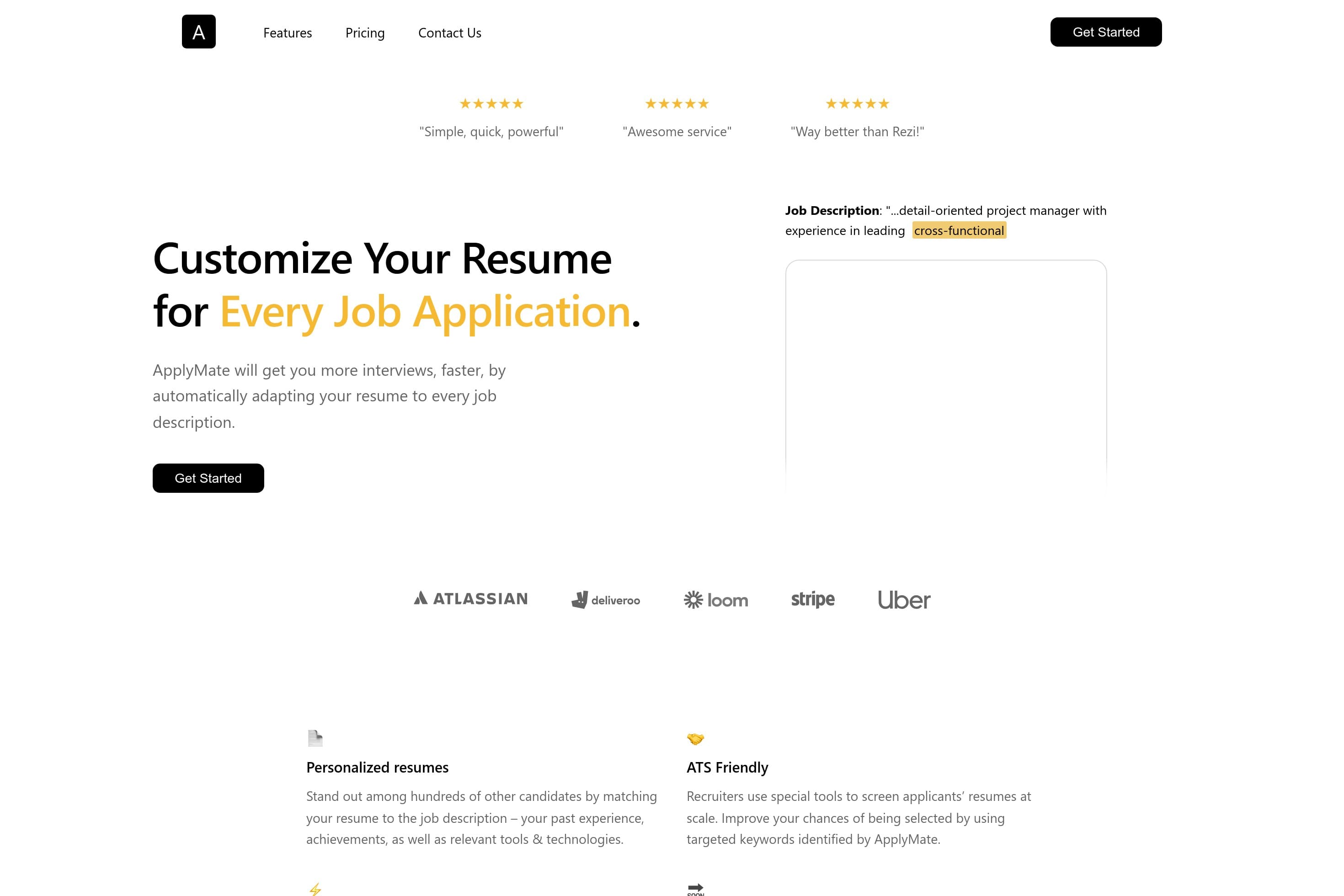 ApplyMate - Customize Your Resume - Image 1