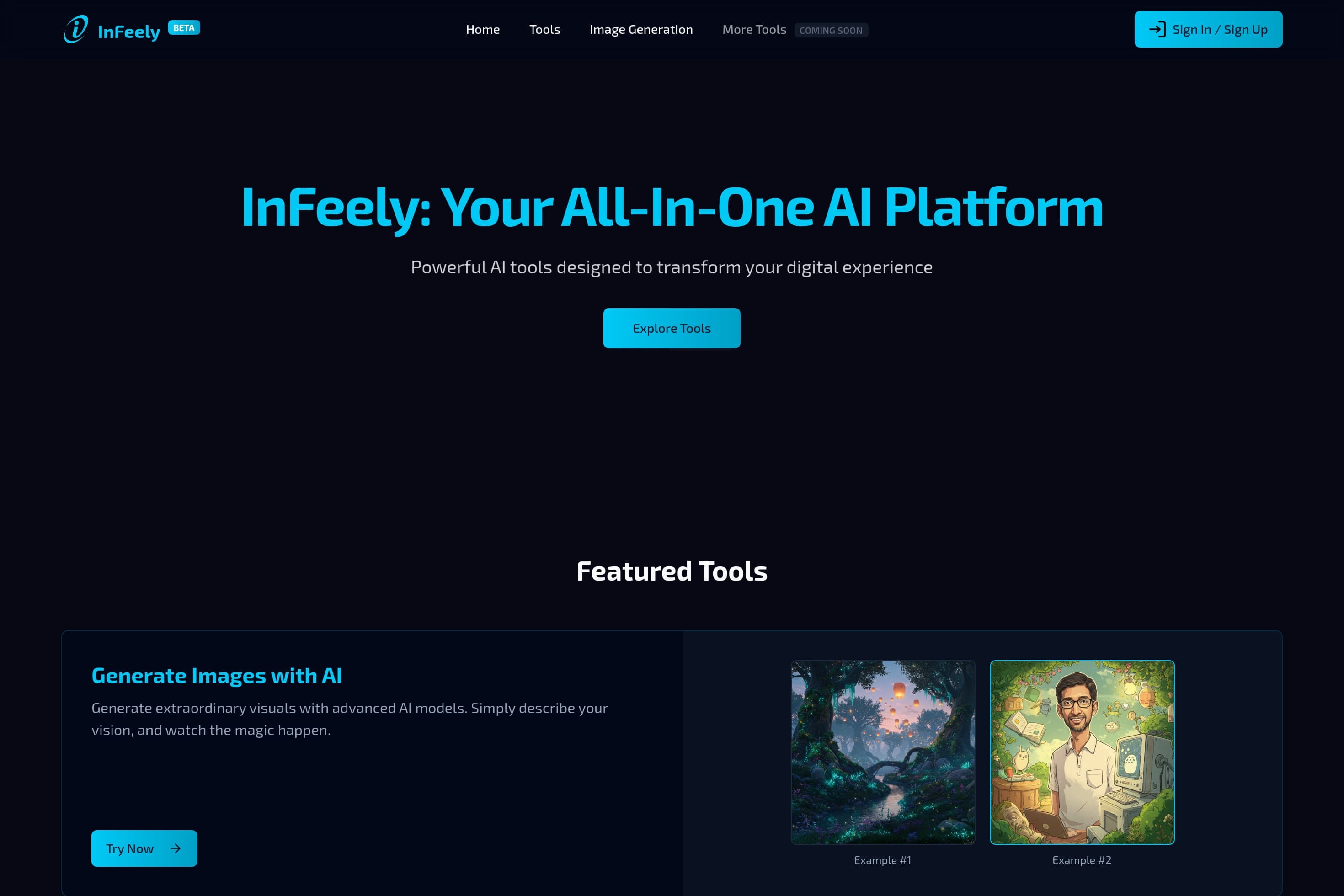 InFeely | All-In-One AI Platform - Image 1