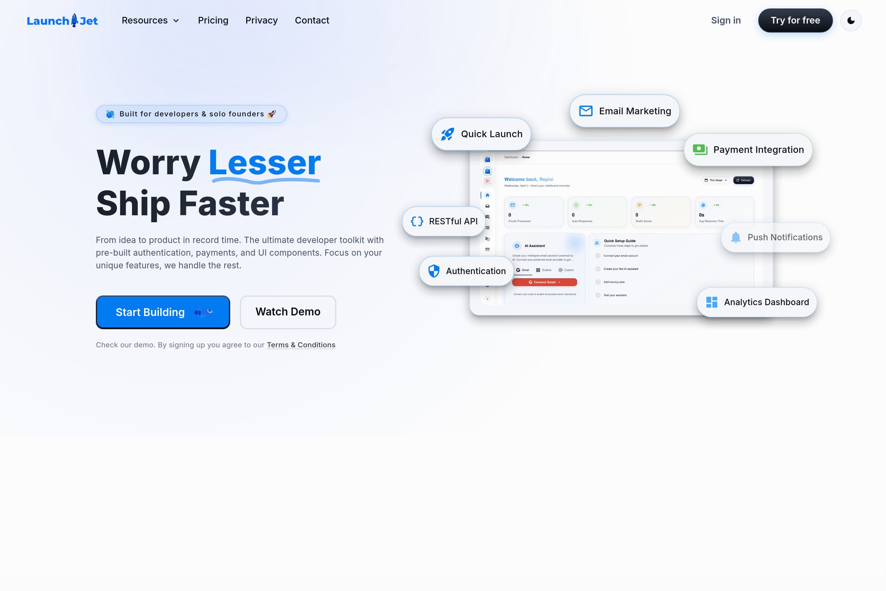 Launch Your Startup in Days | Build and Ship Faster | React + Node.js - Image 1