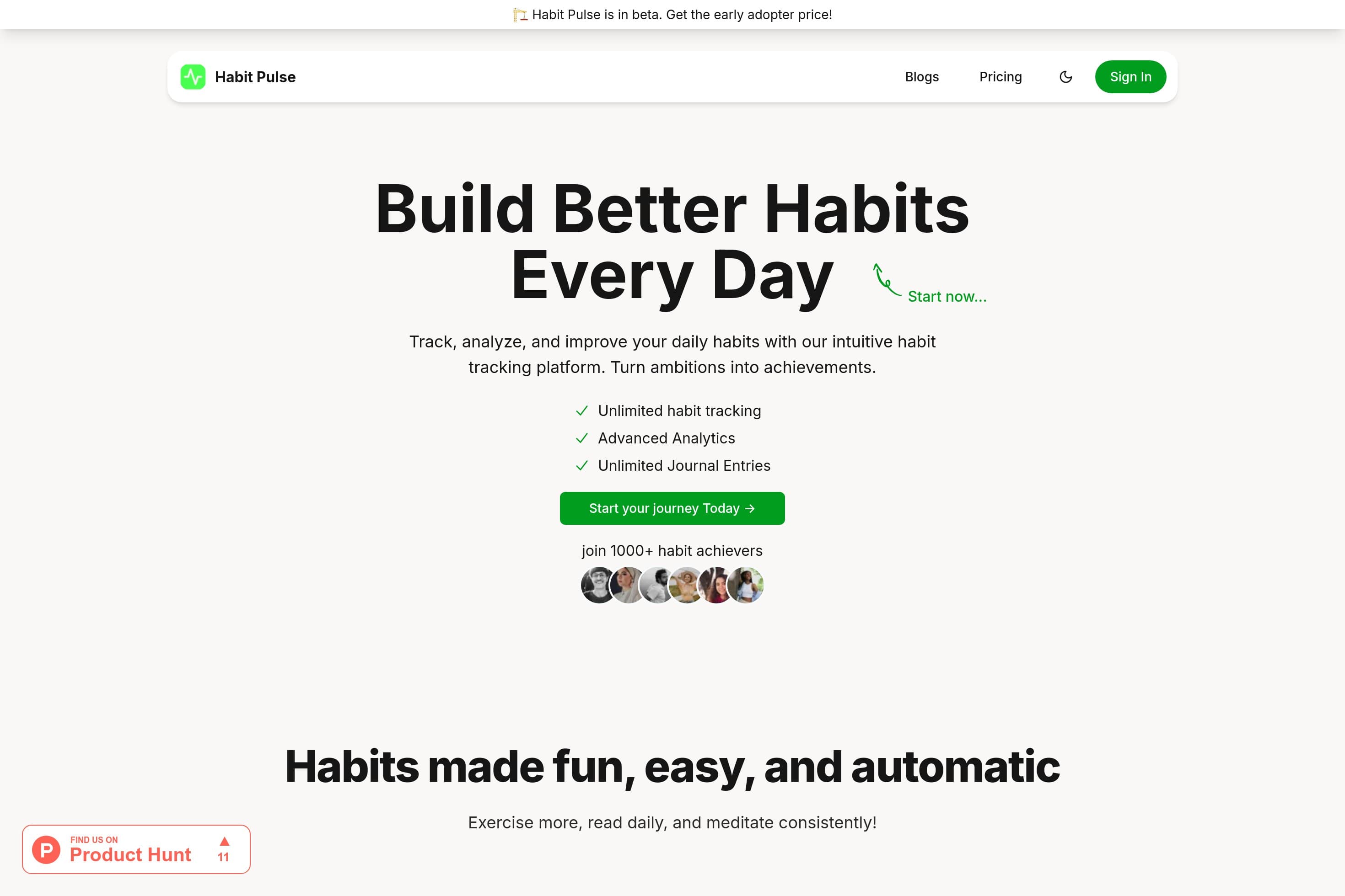 Habit Pulse - Track Your Habits - Image 1