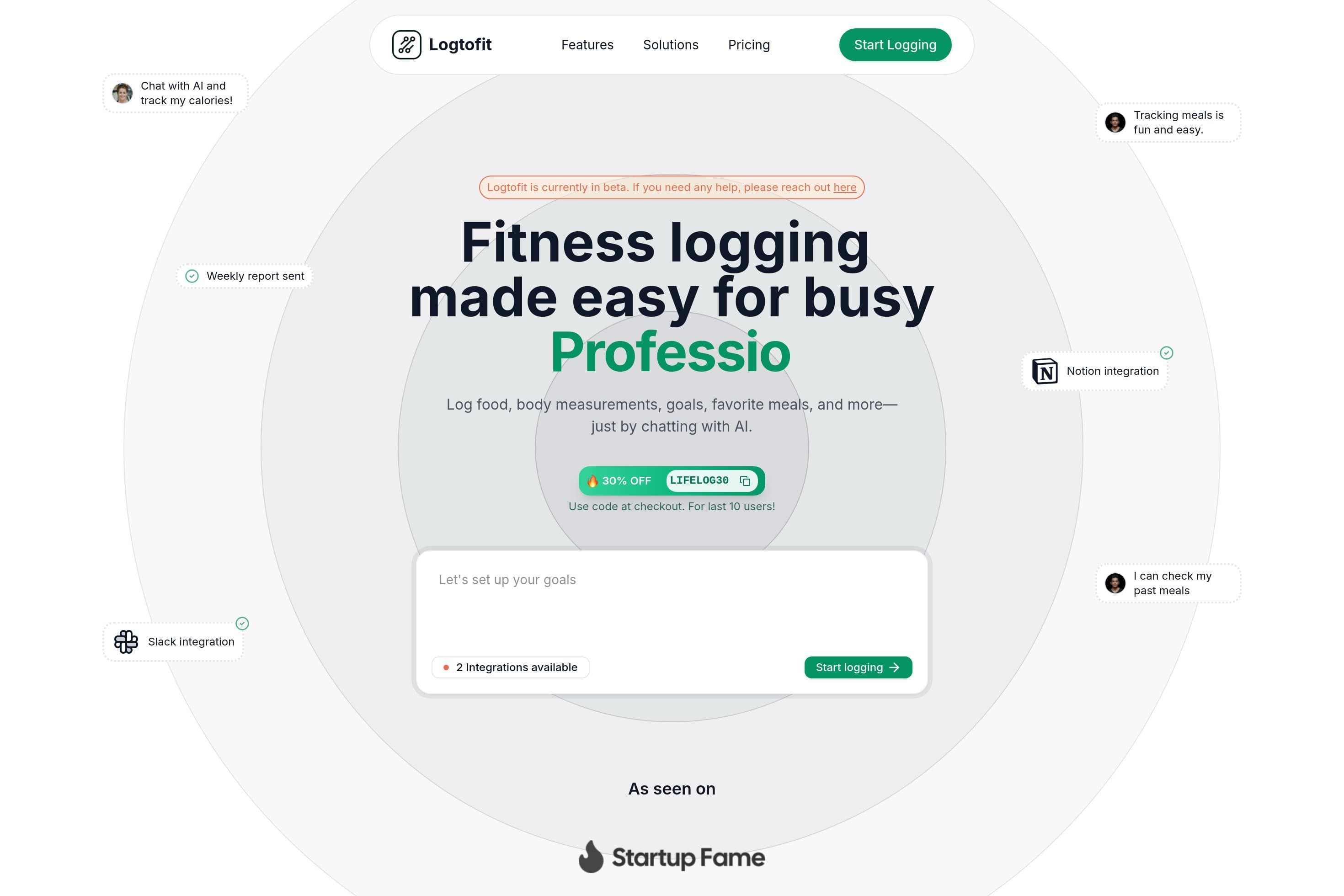 Welcome to Logtofit - Image 1