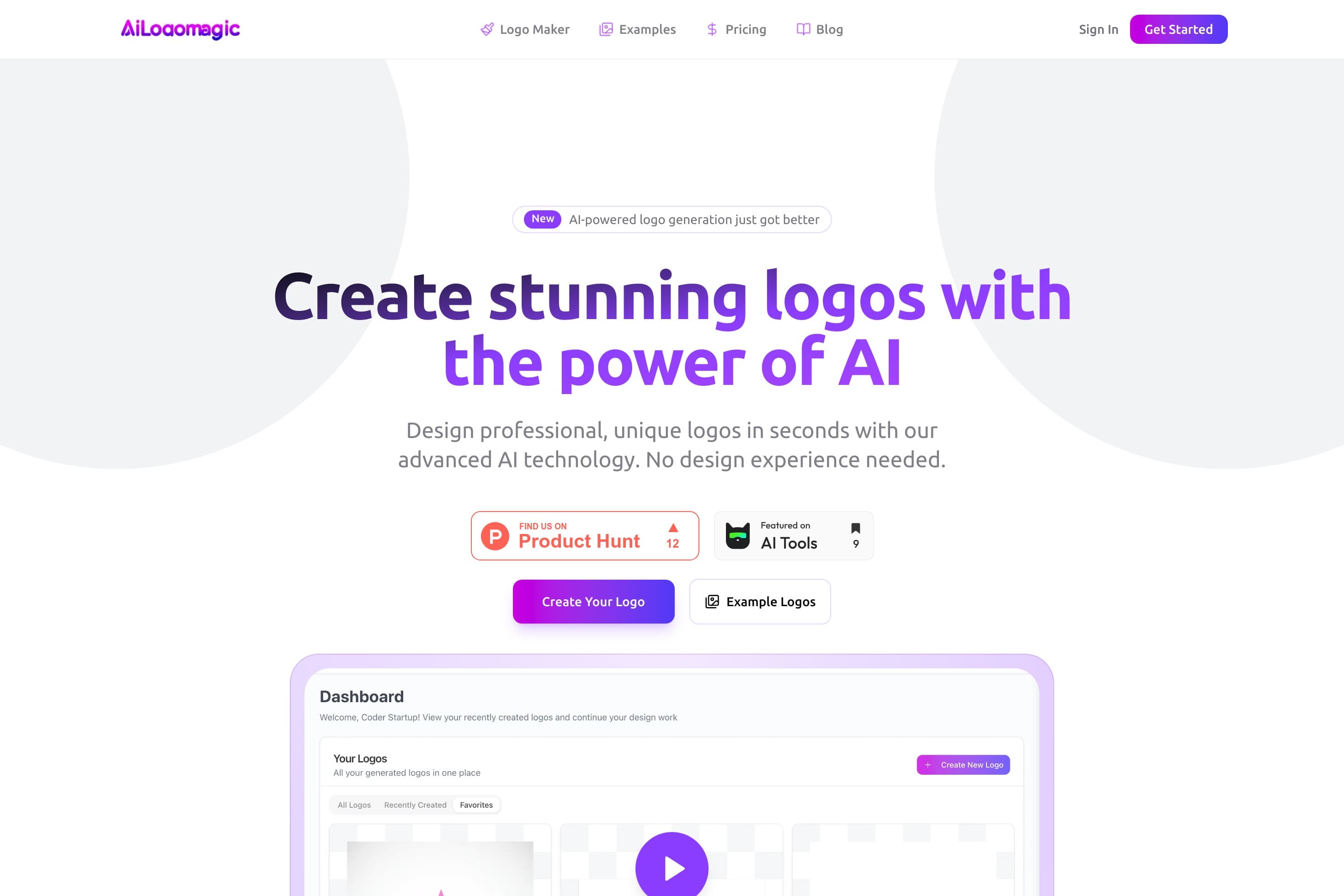 Create Professional Logos in Seconds - AILogoMagic - Image 1