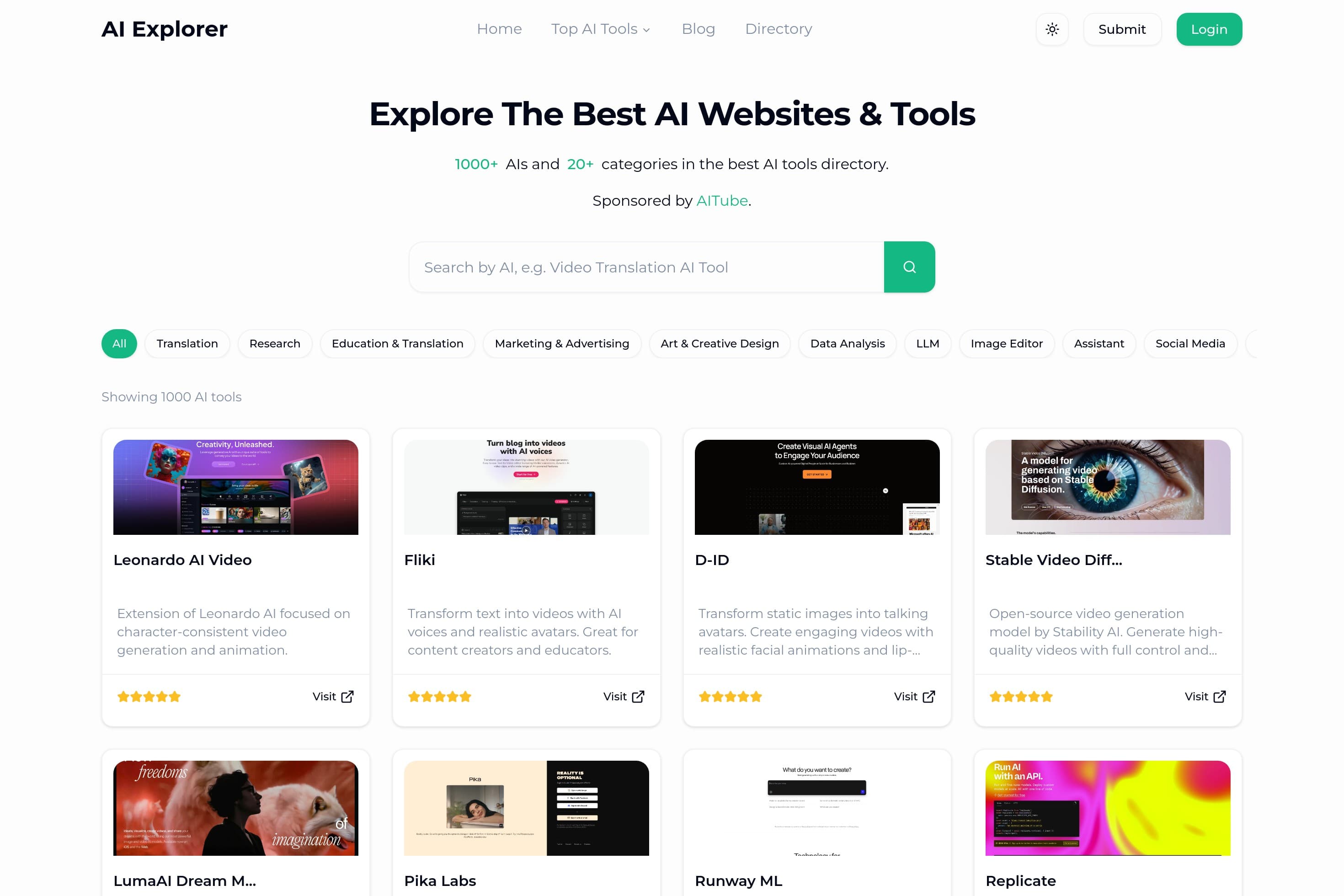 AIEX - Discover the Best AI Tools | AI Directory & Reviews - Image 1