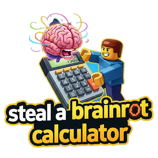 Steal a Brainrot Calculator - Ultimate ROI Tool for Roblox Players logo