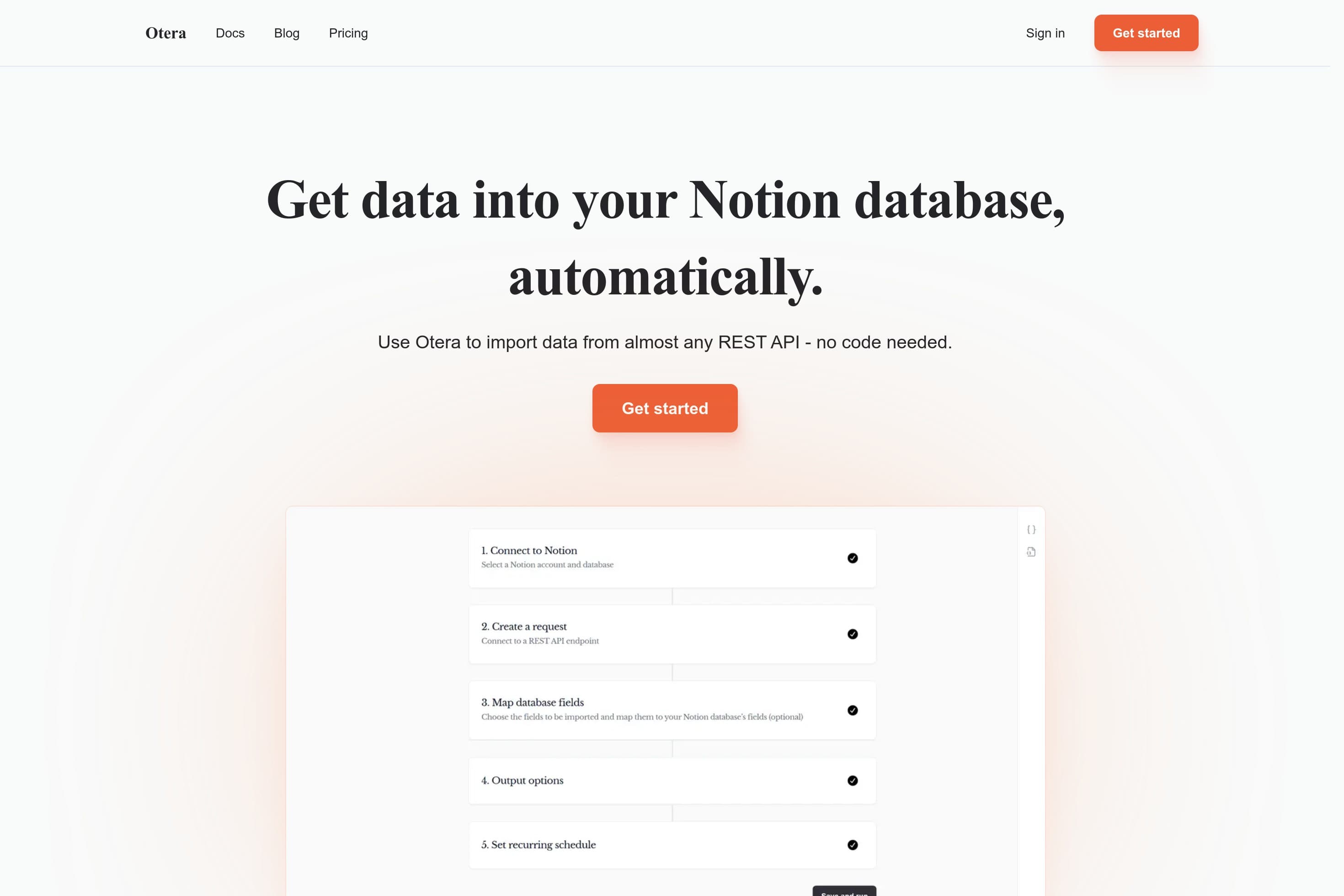 Otera: API Connector for Notion - Image 1