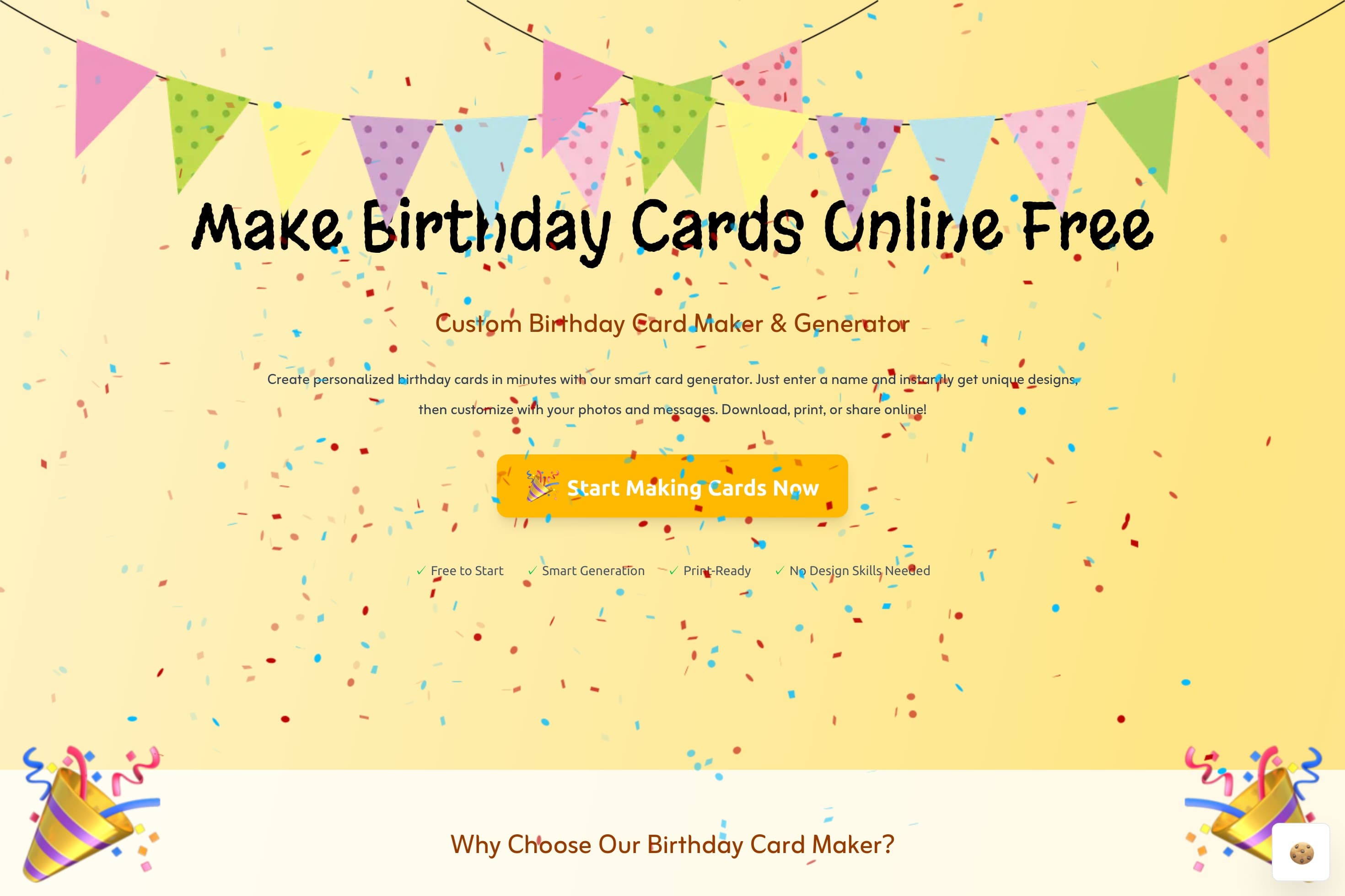 Make Birthday Cards Online Free - Custom Birthday Card Maker - Image 1