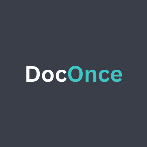 DocOnce - Automated Documentation for Pull Requests logo