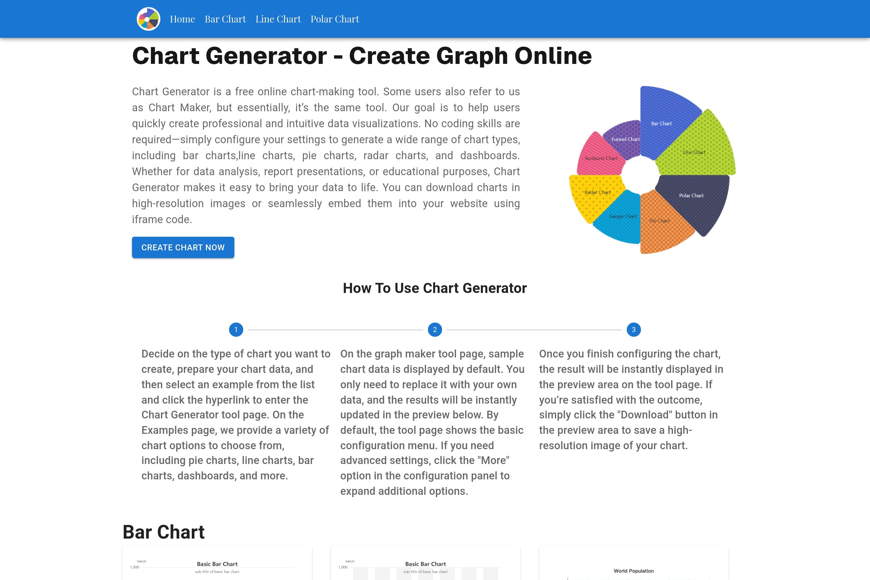 Chart Generator - Create Graph Online