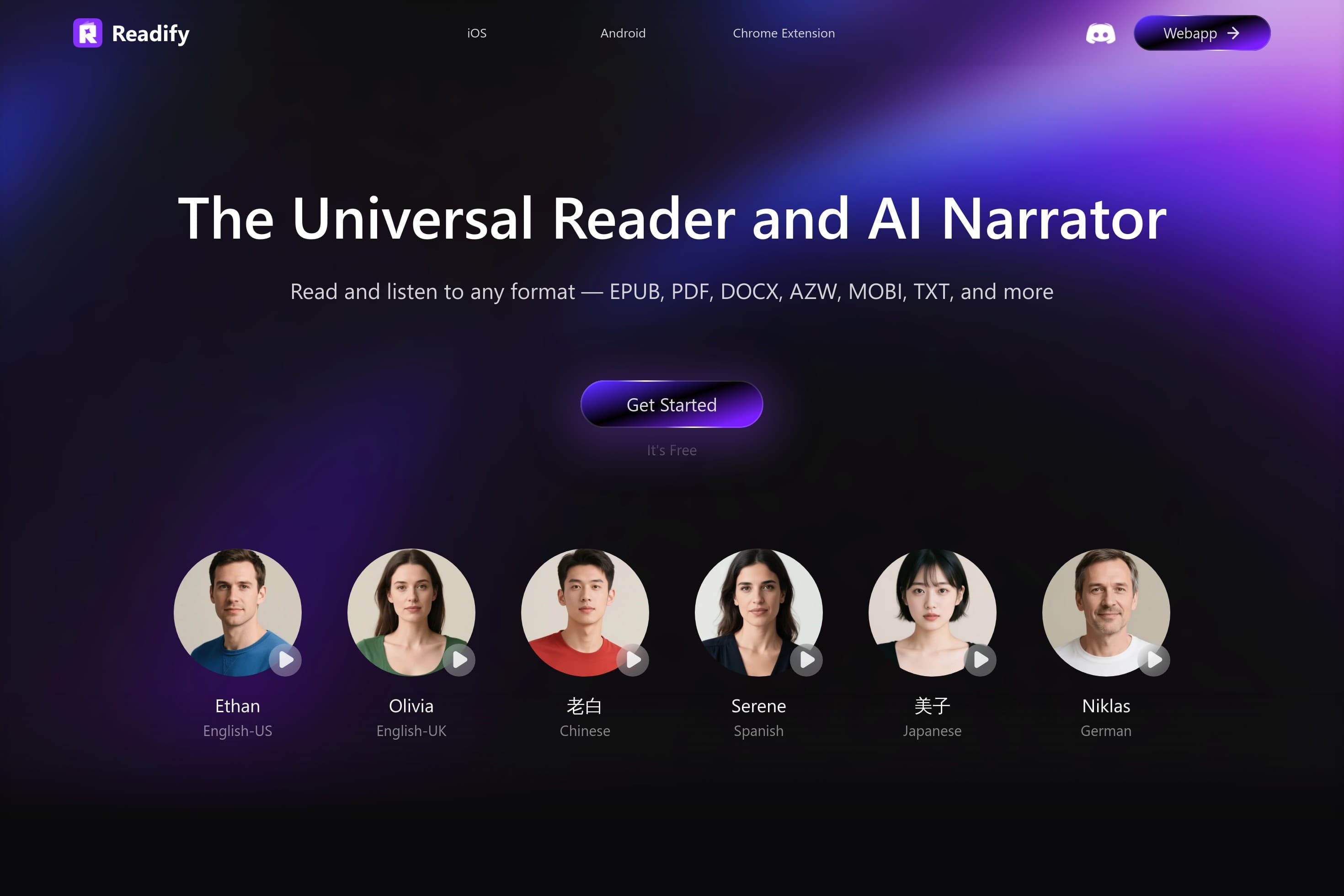 Readify - Lifelike Text to Speech Reader (TTS) - Image 1