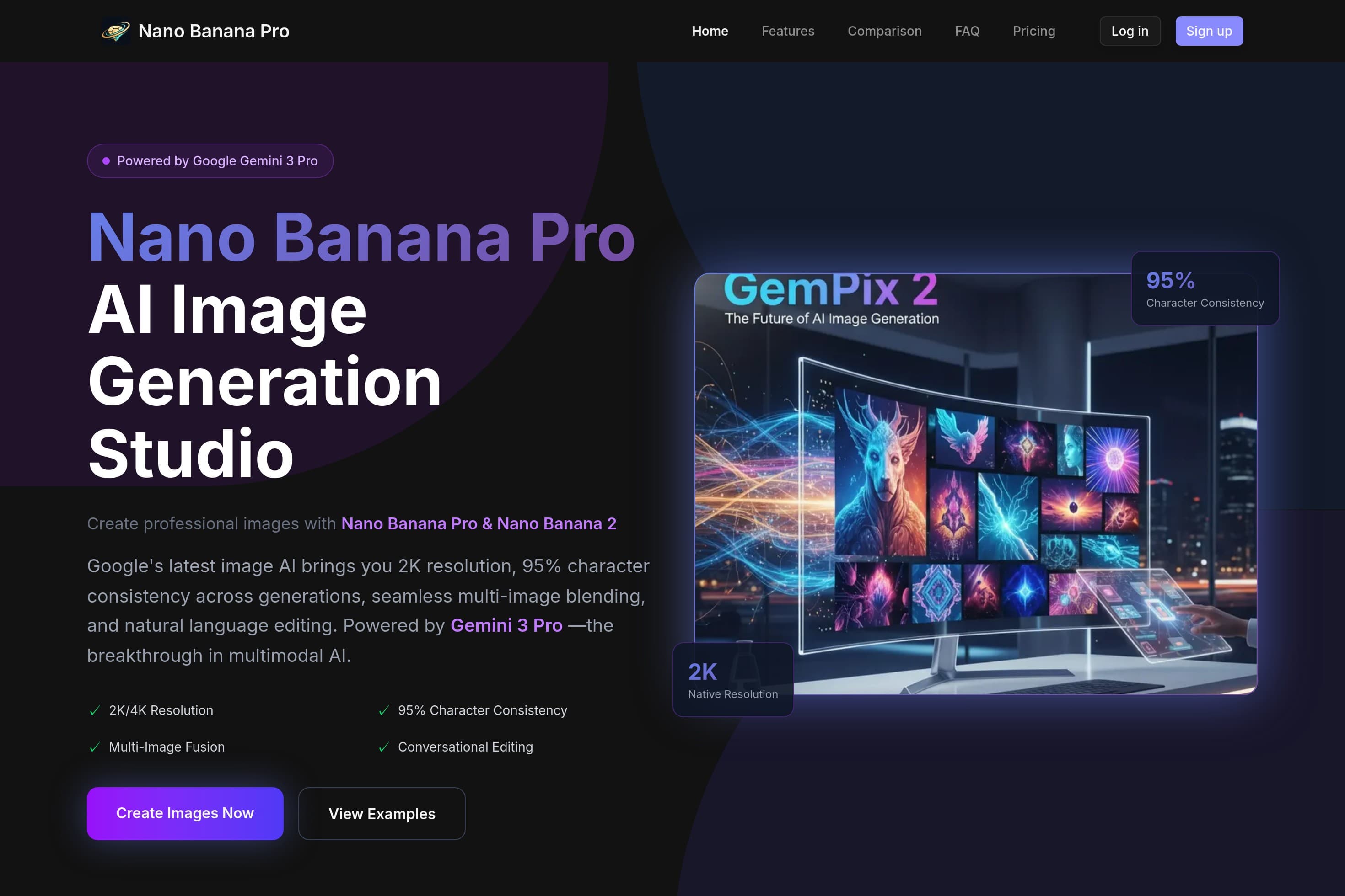 Nano Banana Pro (Nano Banana 2) – Google AI Image Generator - Image 1