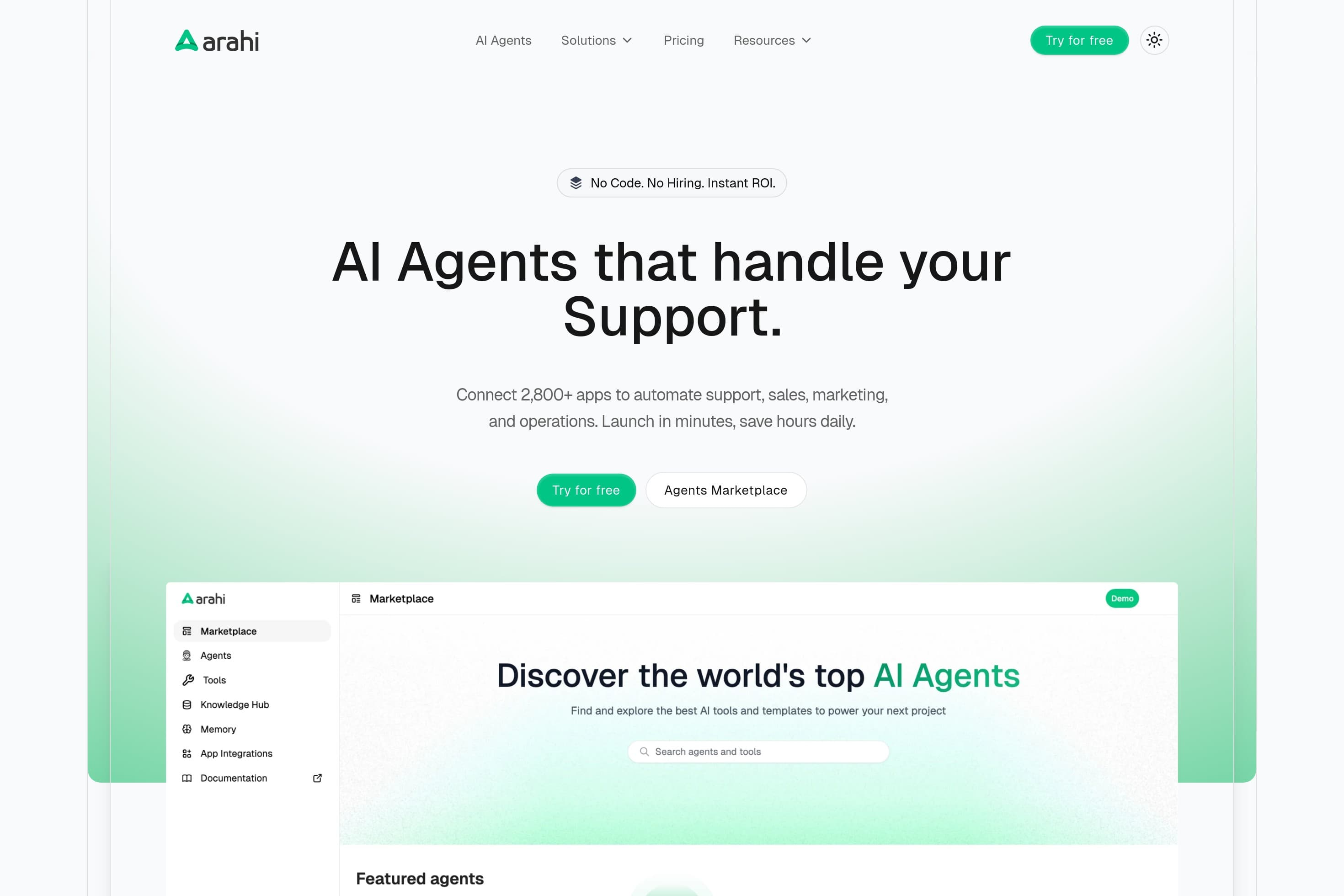 Arahi AI - Scale Your Business with AI Team Members On Demand - Image 1