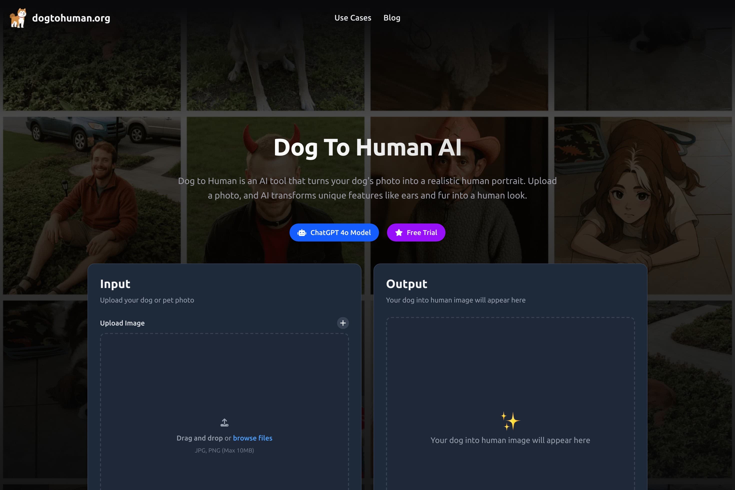 Dog Into Human AI | Transform Your Dog into a Realistic Human Portrait - Image 1