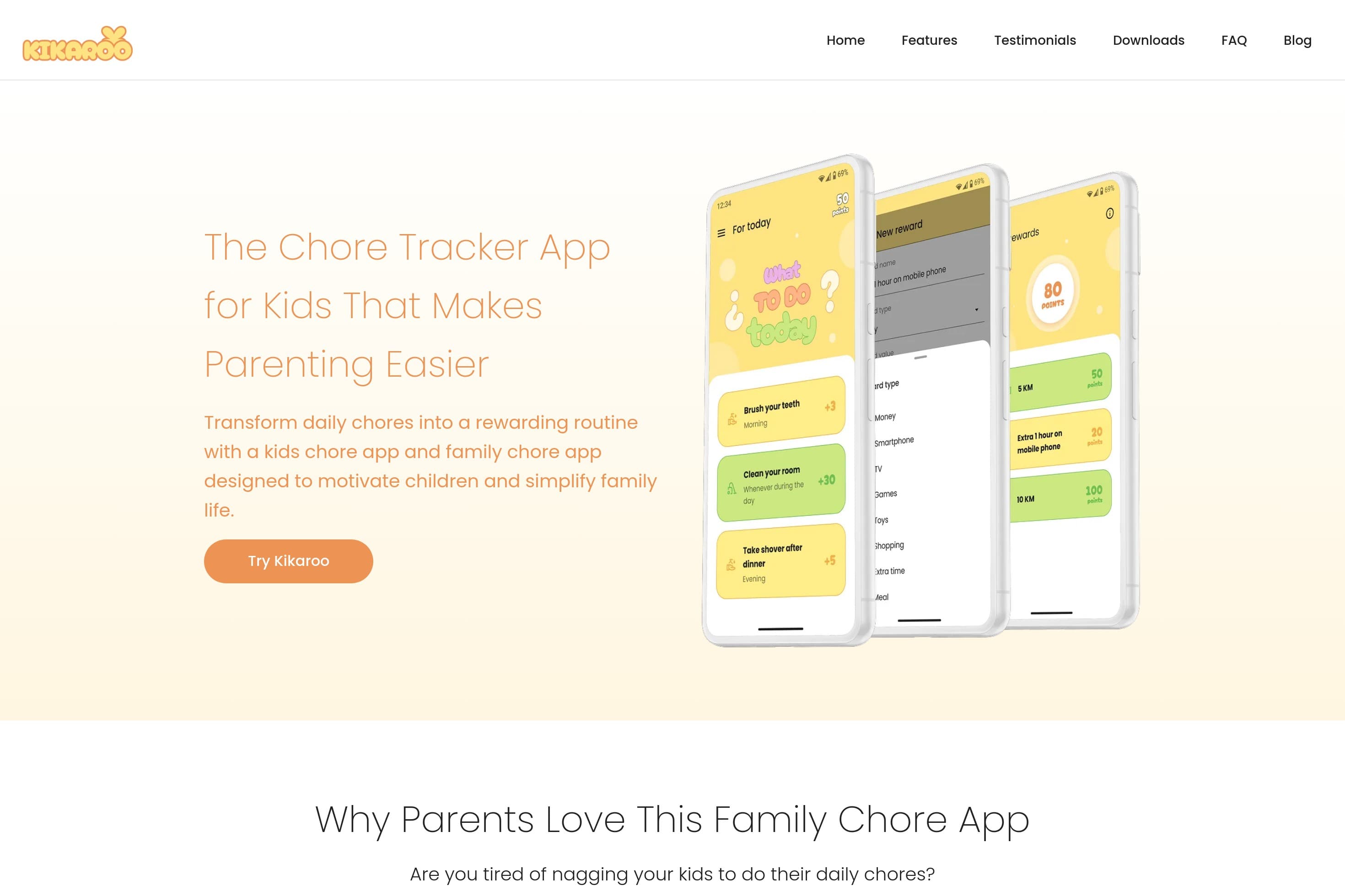 Kikaroo – Chore Tracker App for Kids | Make Parenting Easier