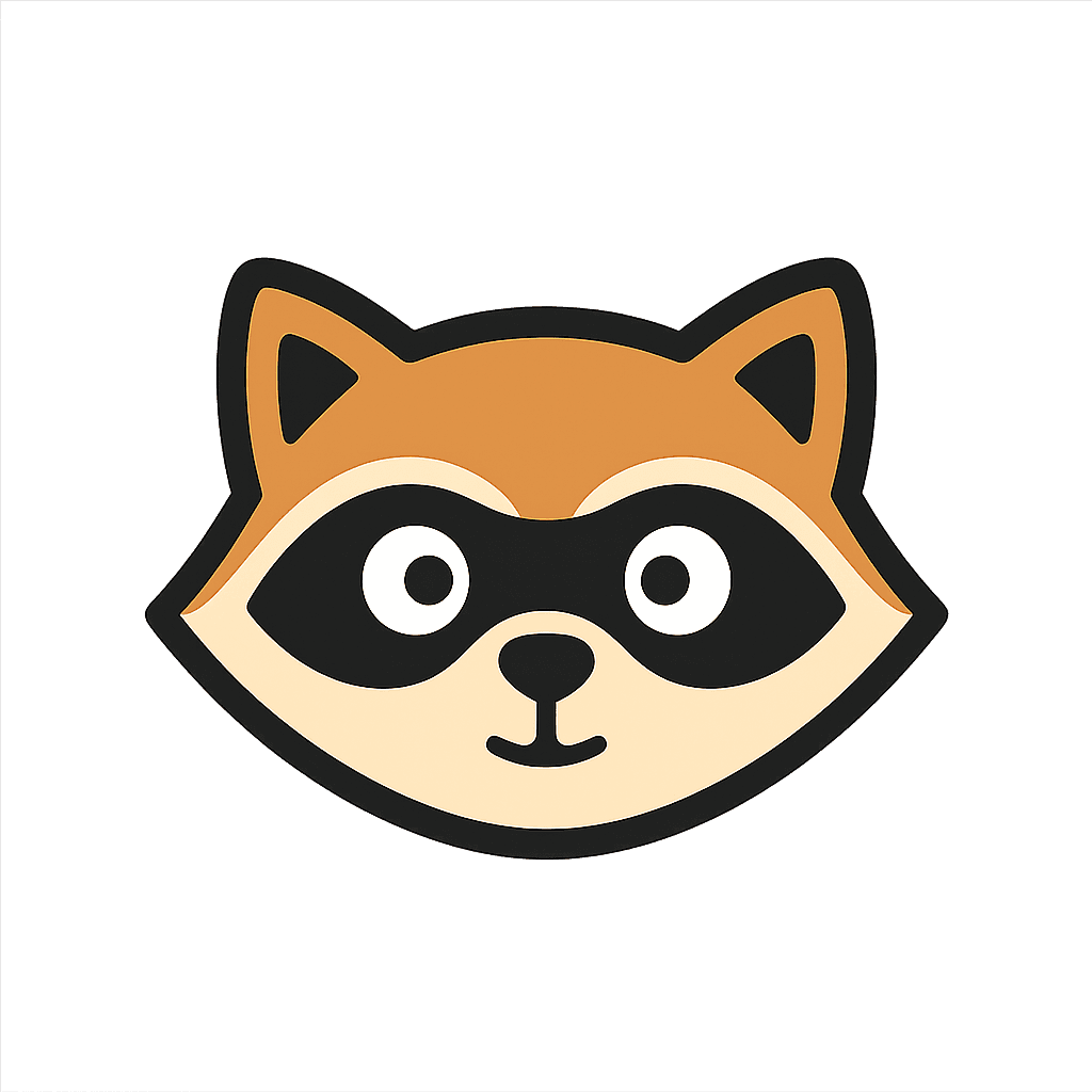 Ranccoon - Monitor Your Domain Rating | Free DR Tracking Tool logo