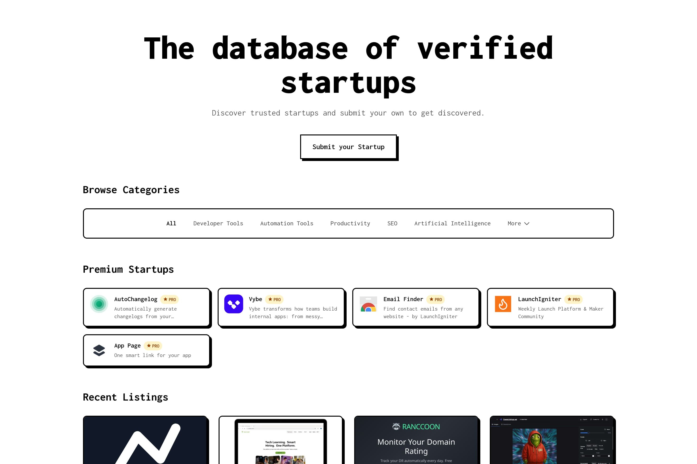 StartupTrusted - The database of verified startups - Image 1