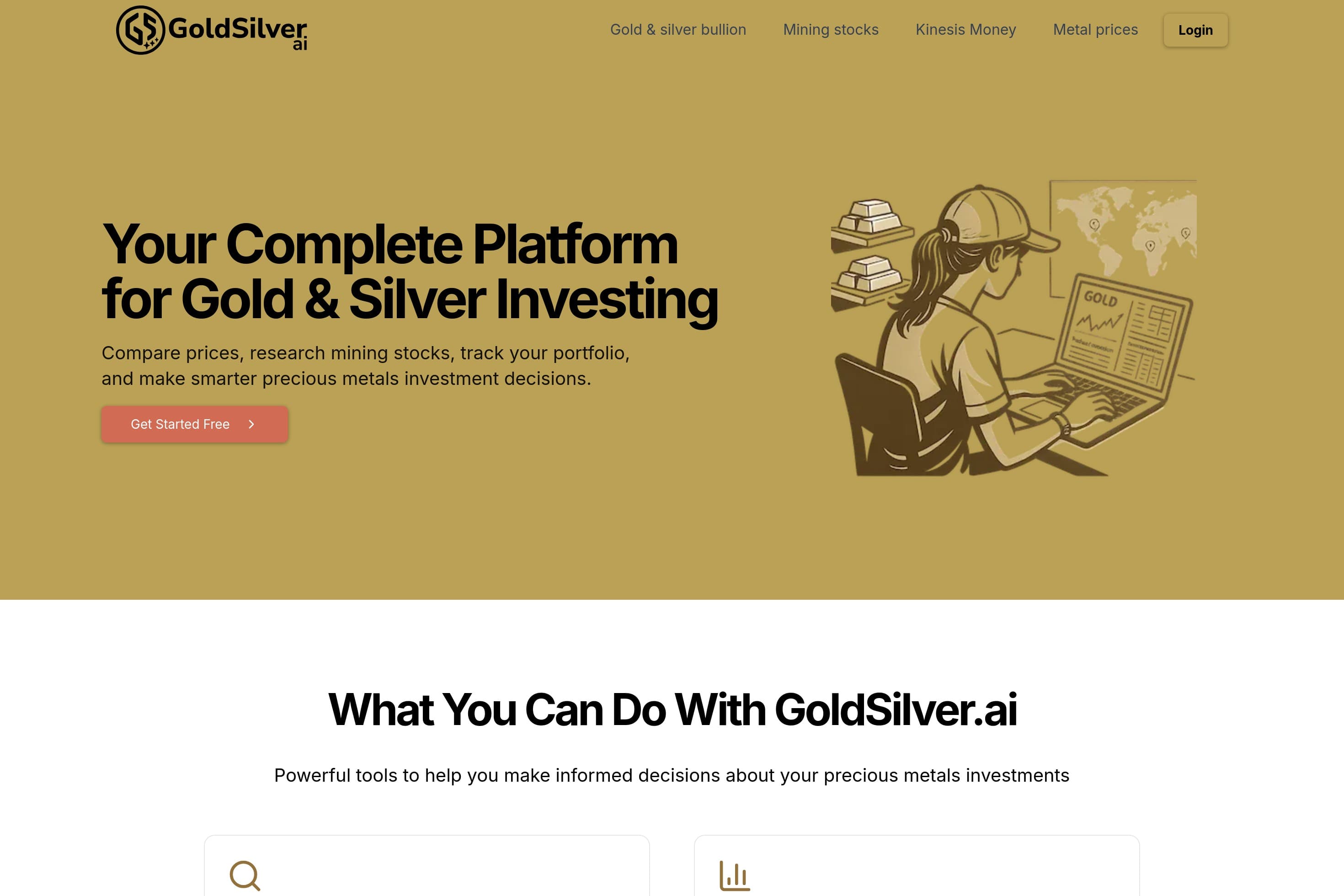 GoldSilver.ai | Smarter Gold & Silver Investing - Image 1
