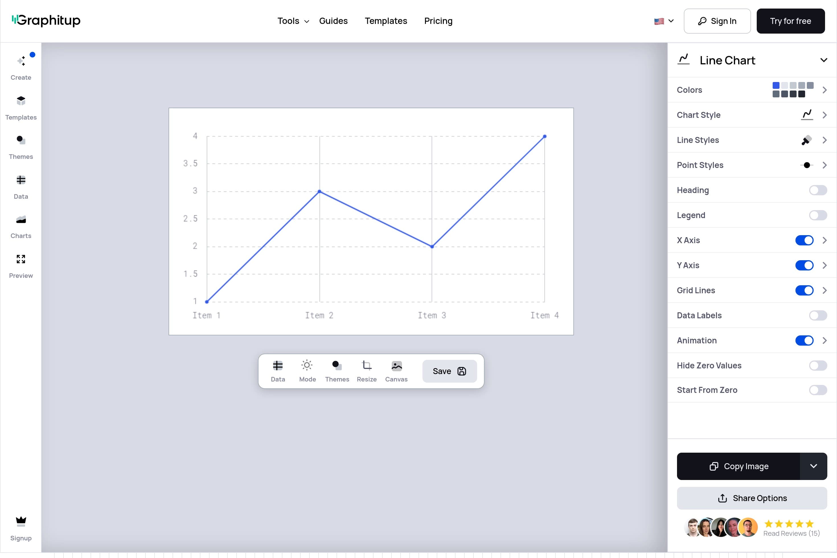 Online Line Graph Maker - Free, No Signup