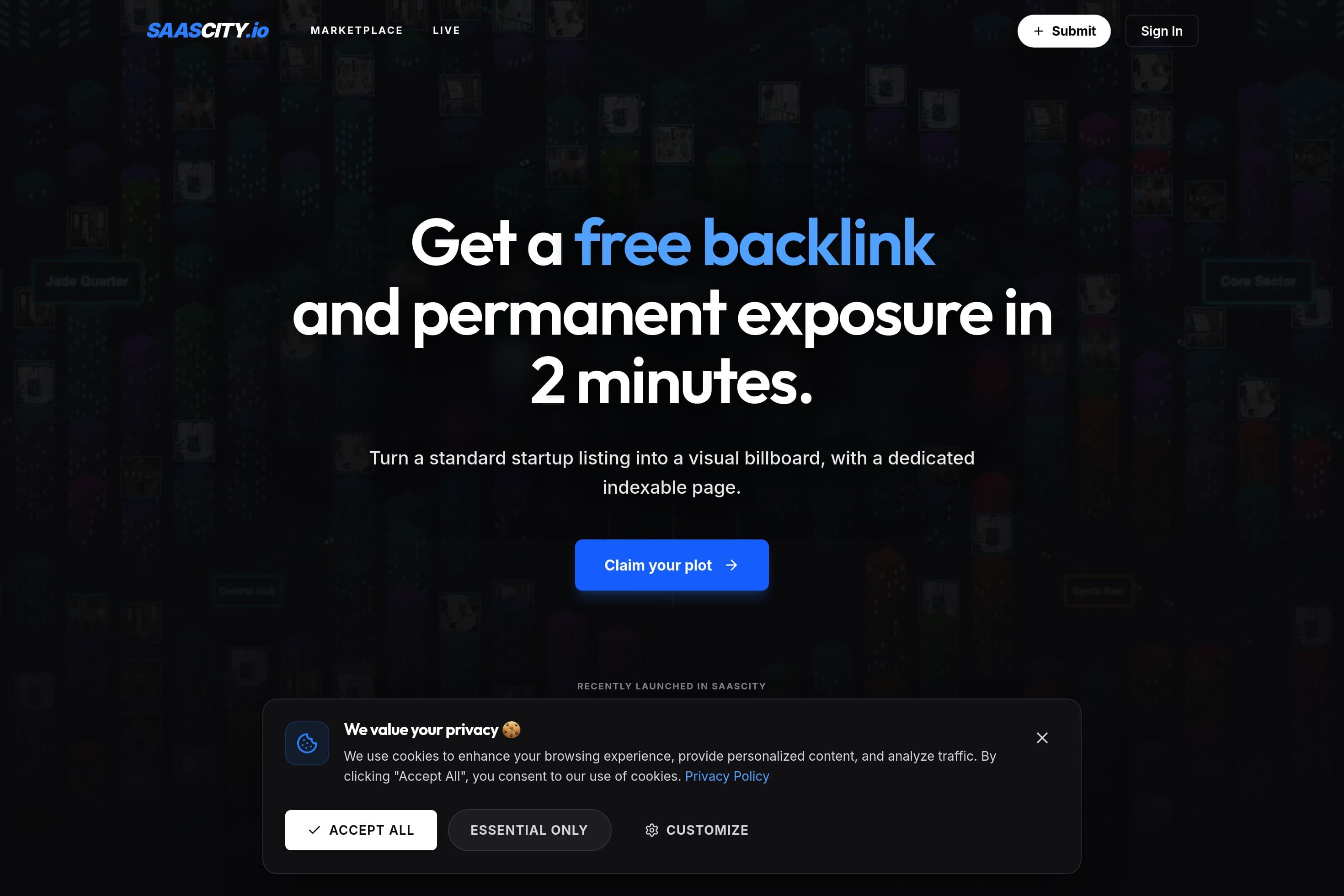 Gamified SaaS Directory & Launch Map | SaaSCity - Image 1