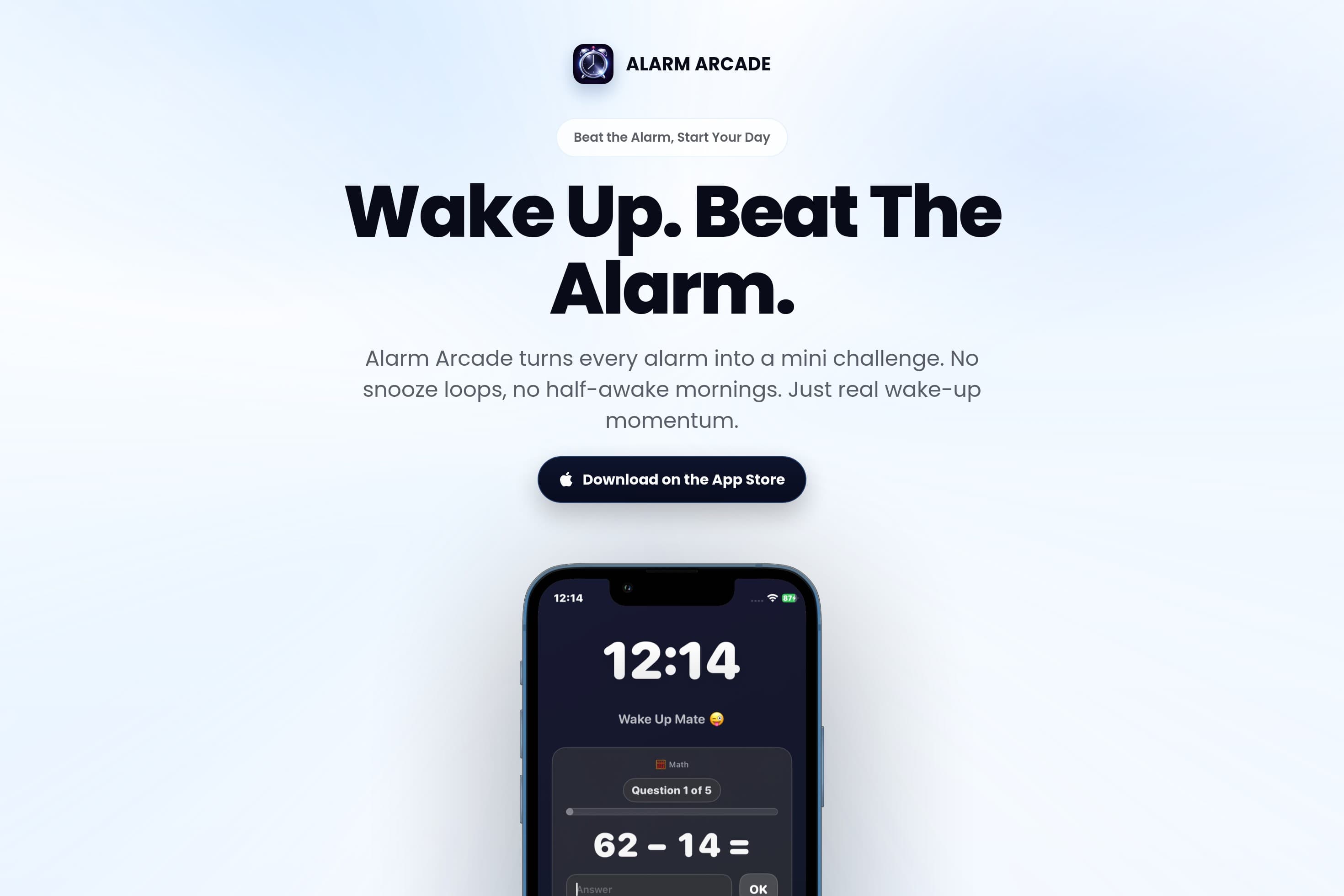 Alarm Arcade — Beat the Alarm, Start Your Day - Image 1