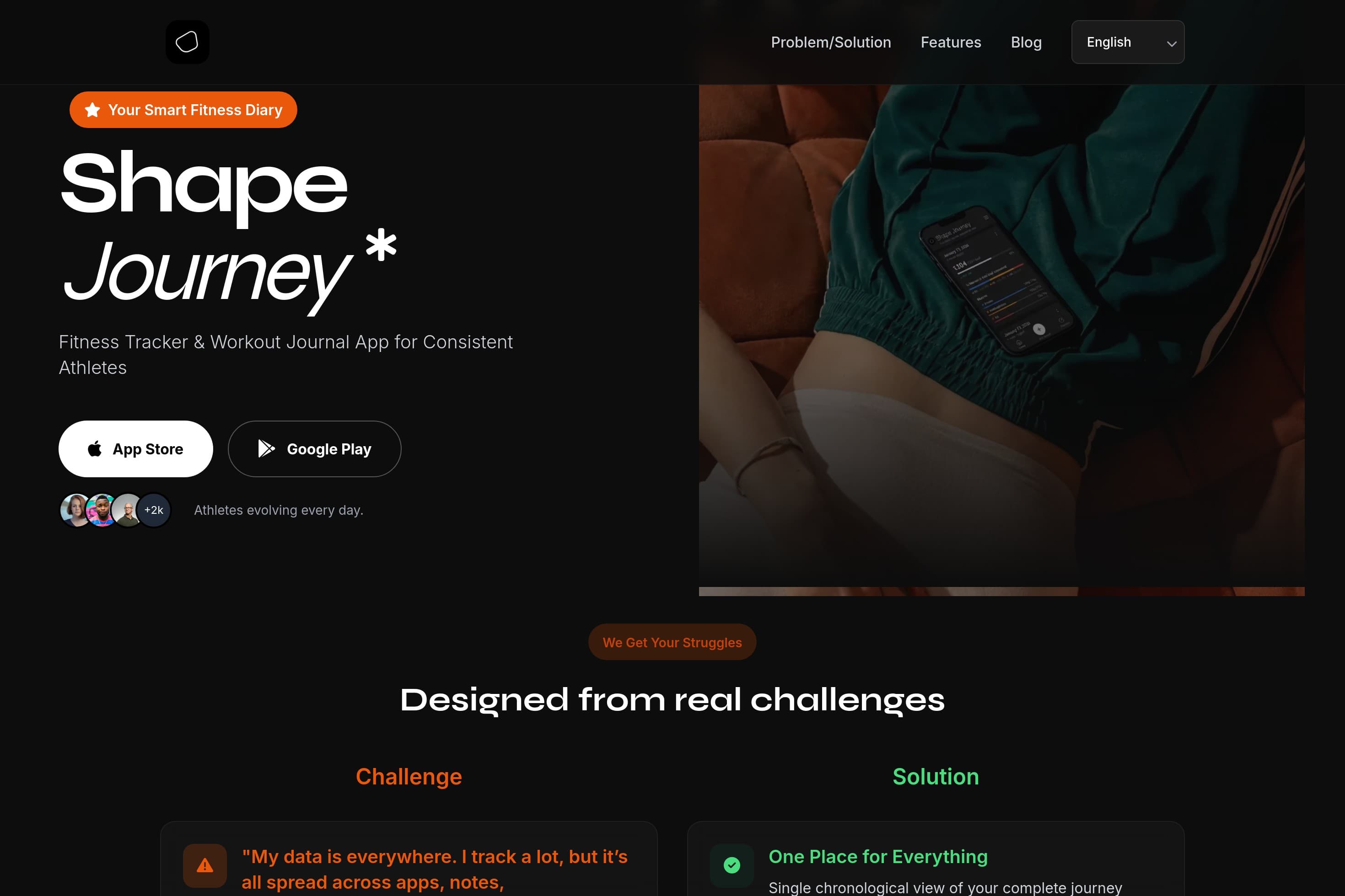 Shape Journey - Fitness Tracker & Workout Journal App