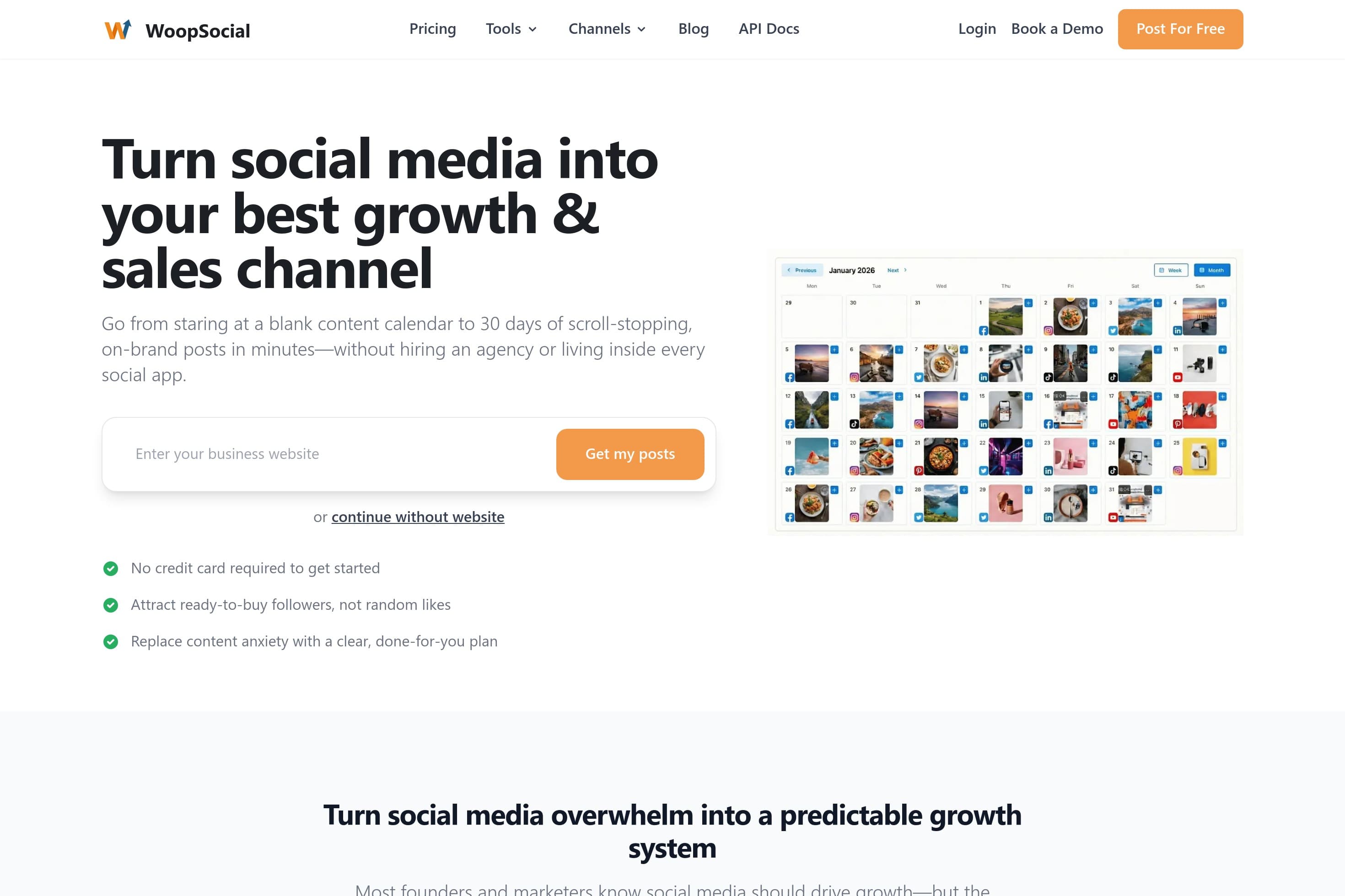 Turn Social Media Into Your Best Growth & Sales Channel | WoopSocial - Image 1