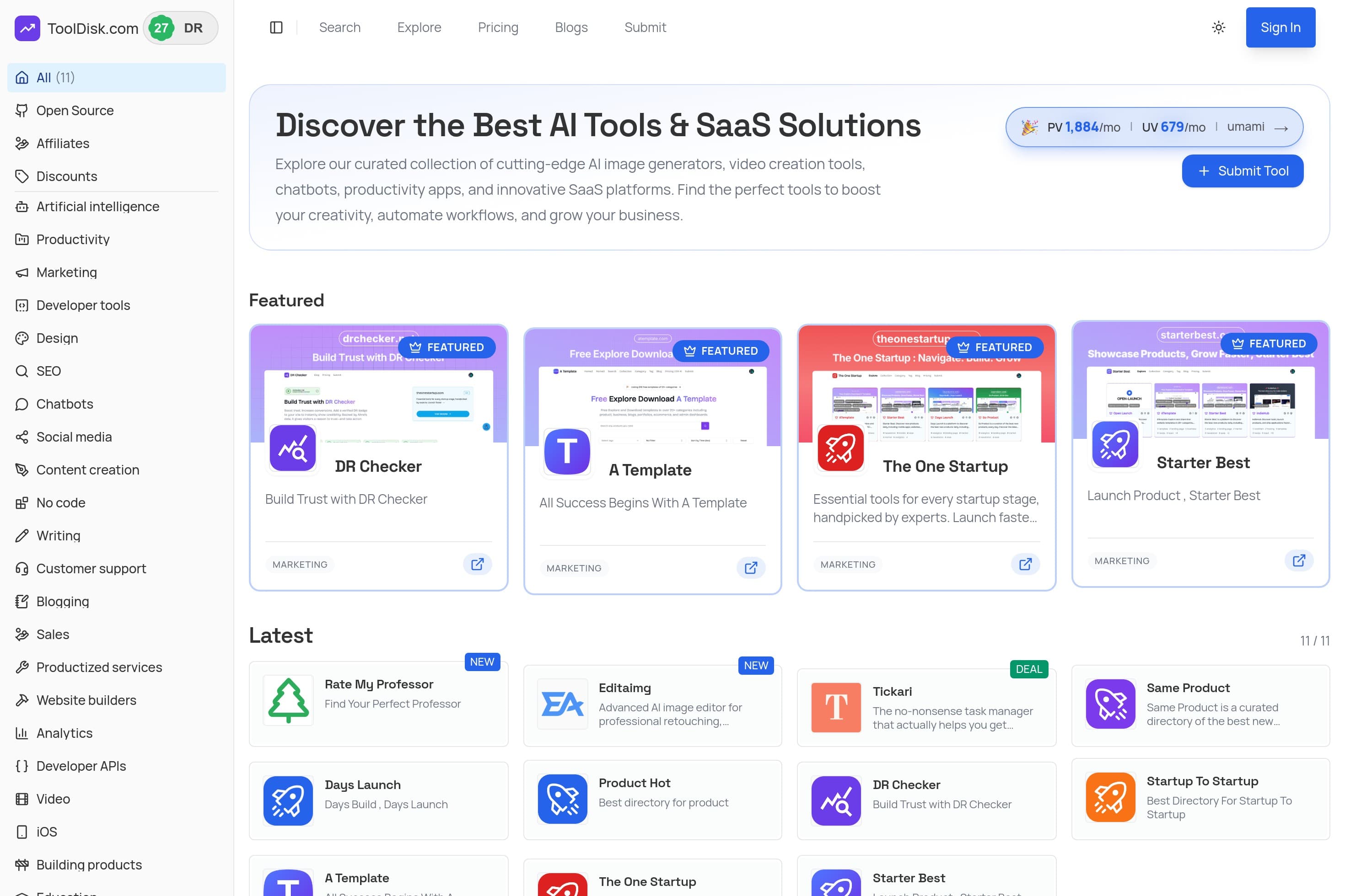ToolDisk.com - Discover Best AI Tools & SaaS Solutions - Image 1