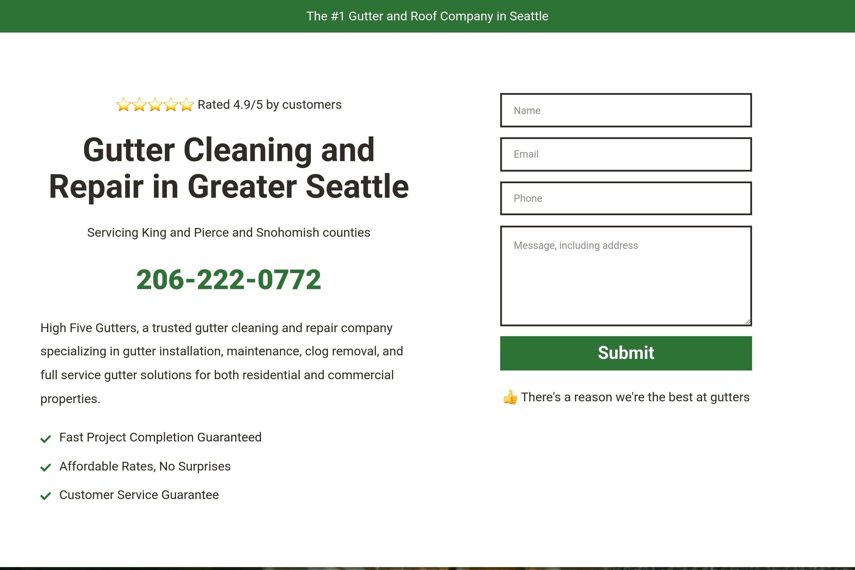 Gutter Cleaning and Repair in Seattle - Image 1