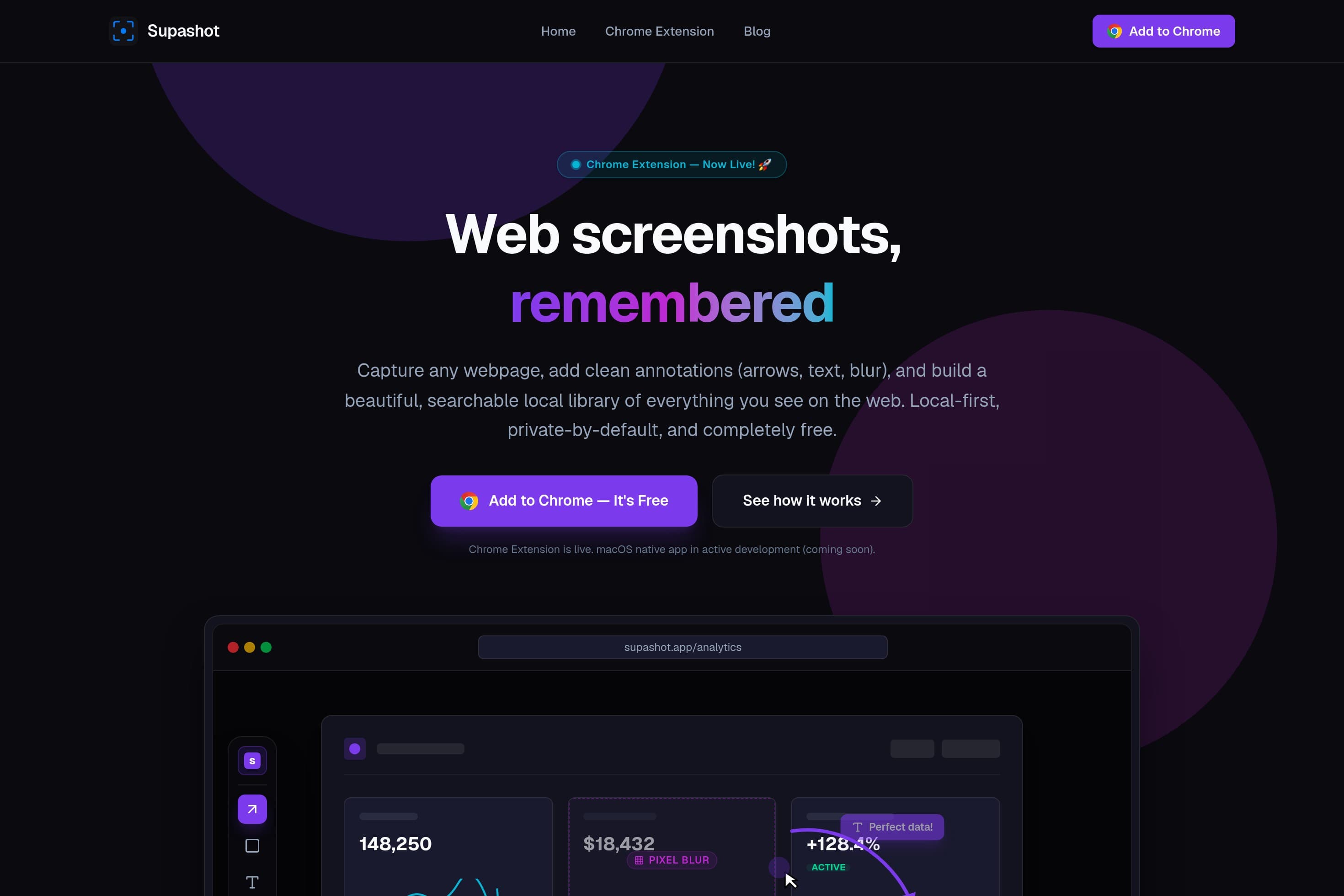 Your screenshots, remembered — Supashot - Image 1