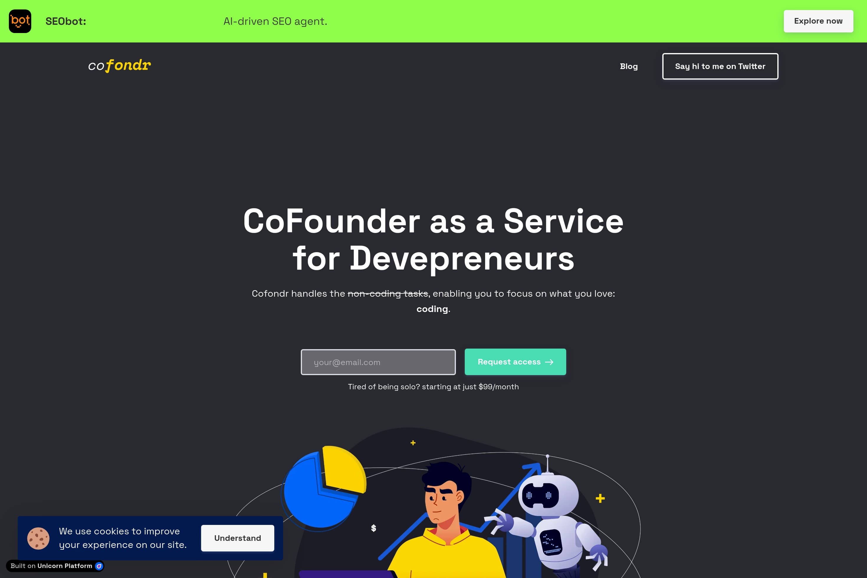 CoFounder as a Service for Devepreneurs