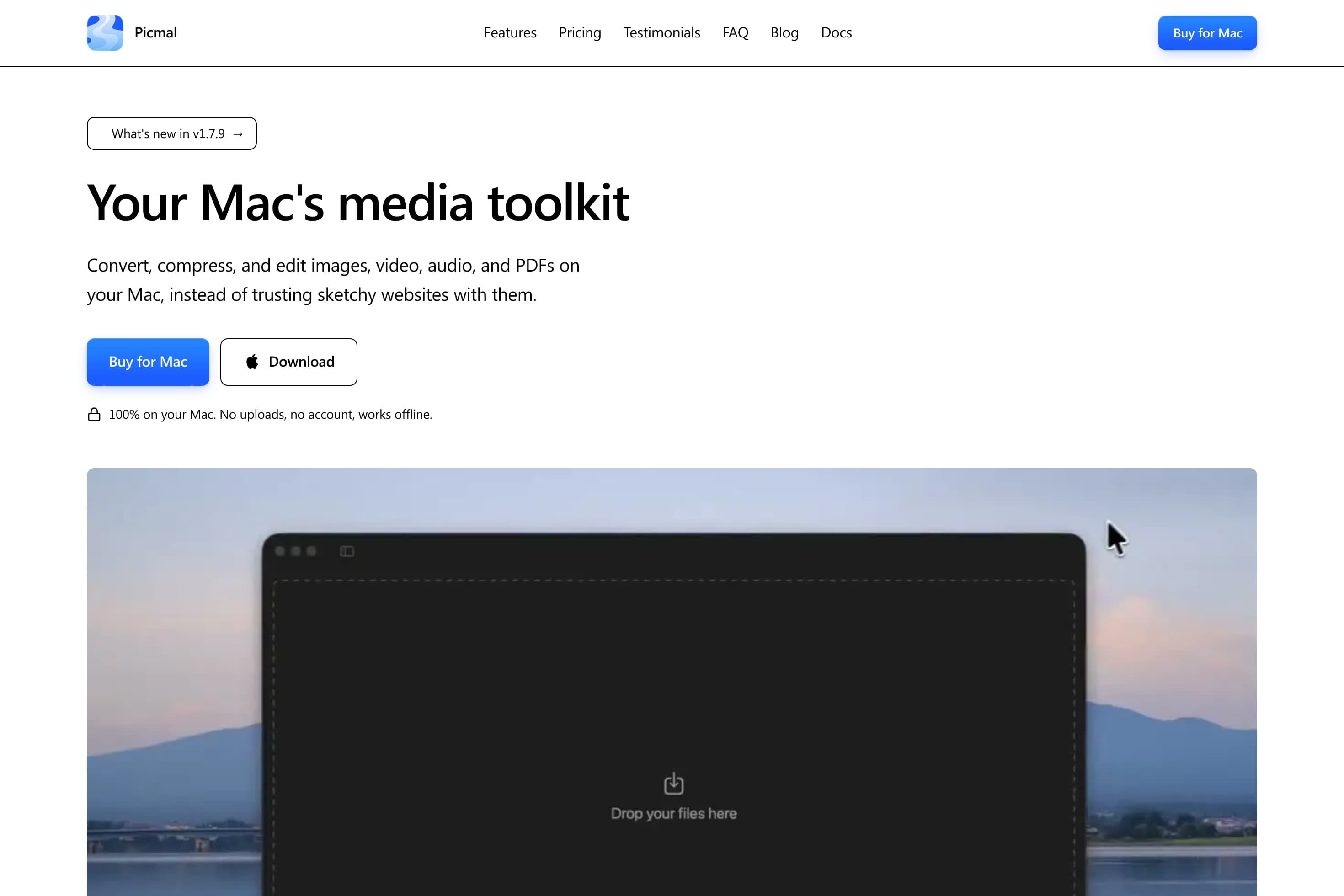 Picmal is your Mac’s media toolkit to convert, compress & edit - Image 1