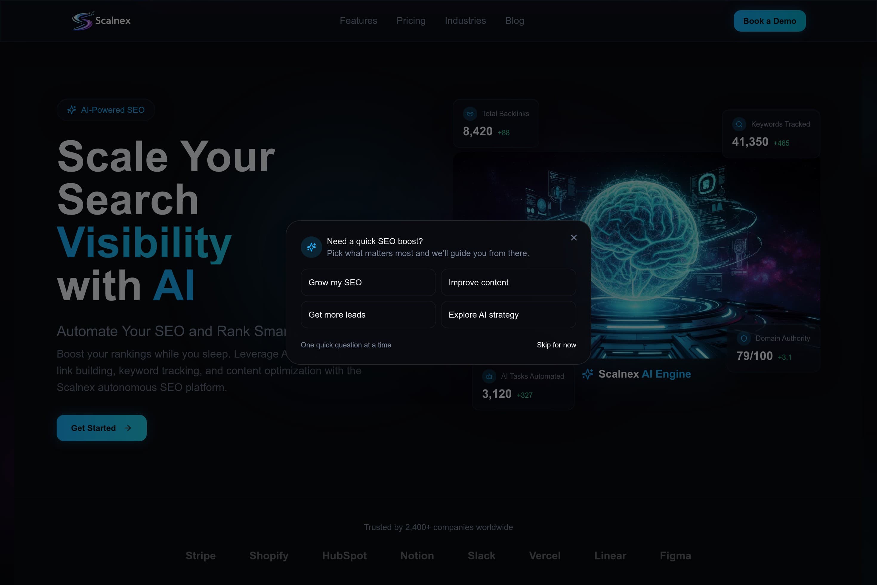 AI SEO Automation Platform | Scalnex - Image 1