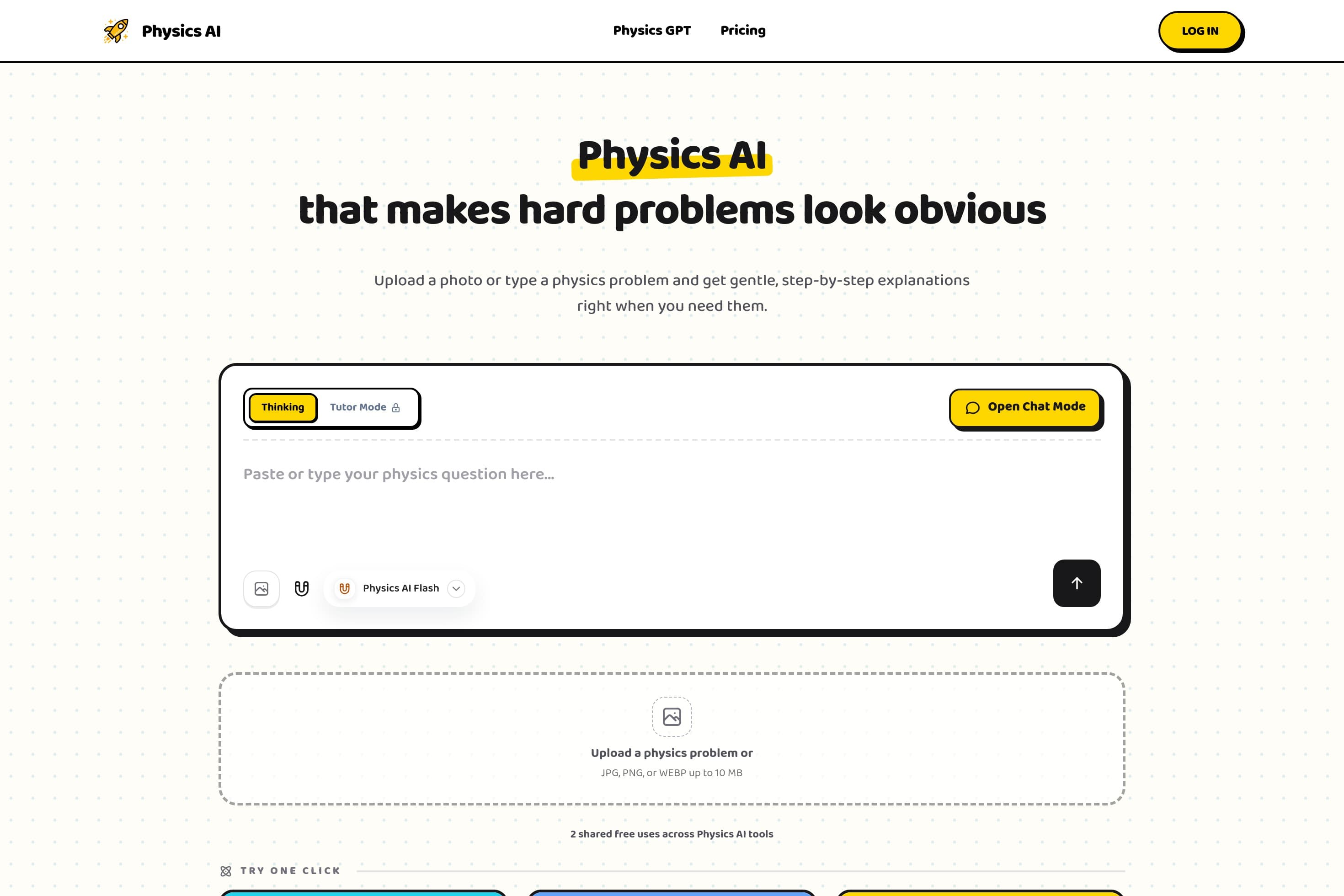 Physics AI – Free Physics Solver Online (Step-by-Step) - Image 1