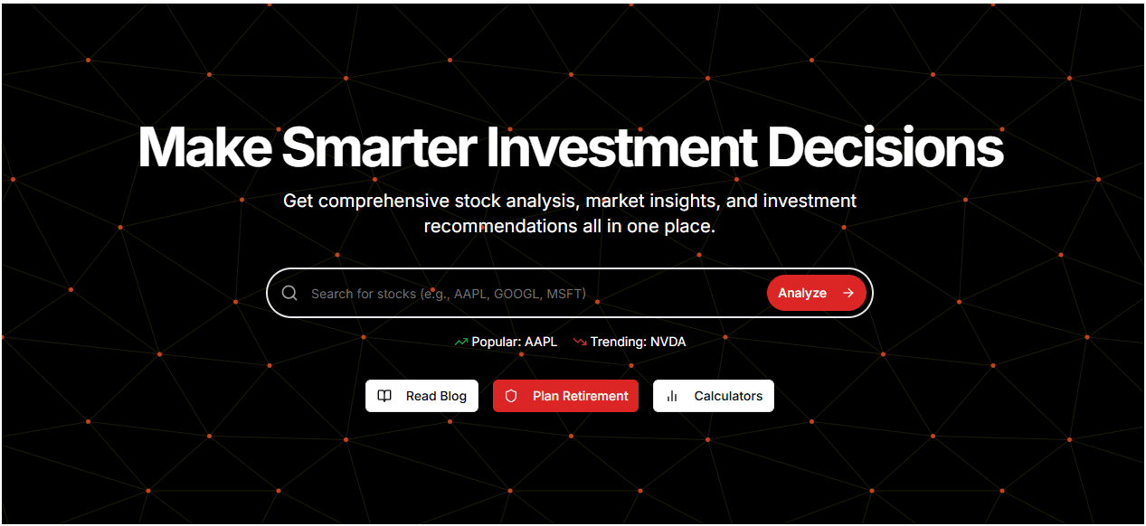 Your Wealth Signal - Stock Analysis Tool - Image 1