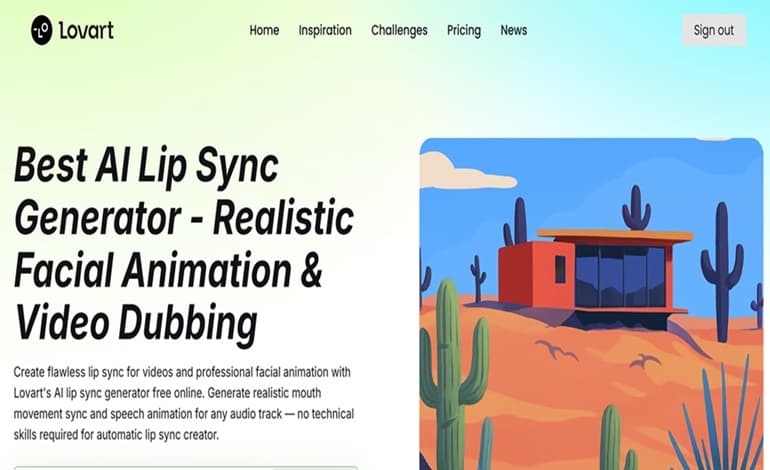 Lovart-Al Lip Sync - Image 1