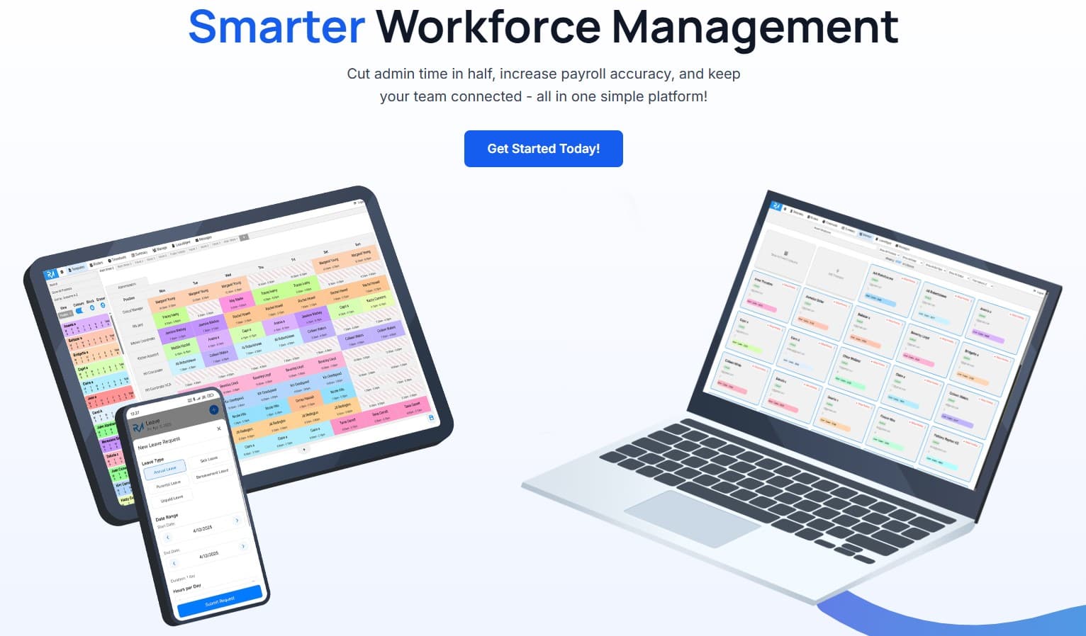 Smart Rostering/Management Software - Image 1