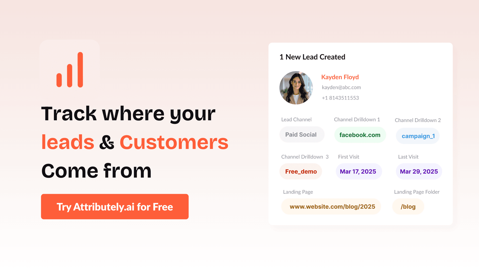 Attributely.ai - Track Where Your Leads & Customers Come From - Image 1
